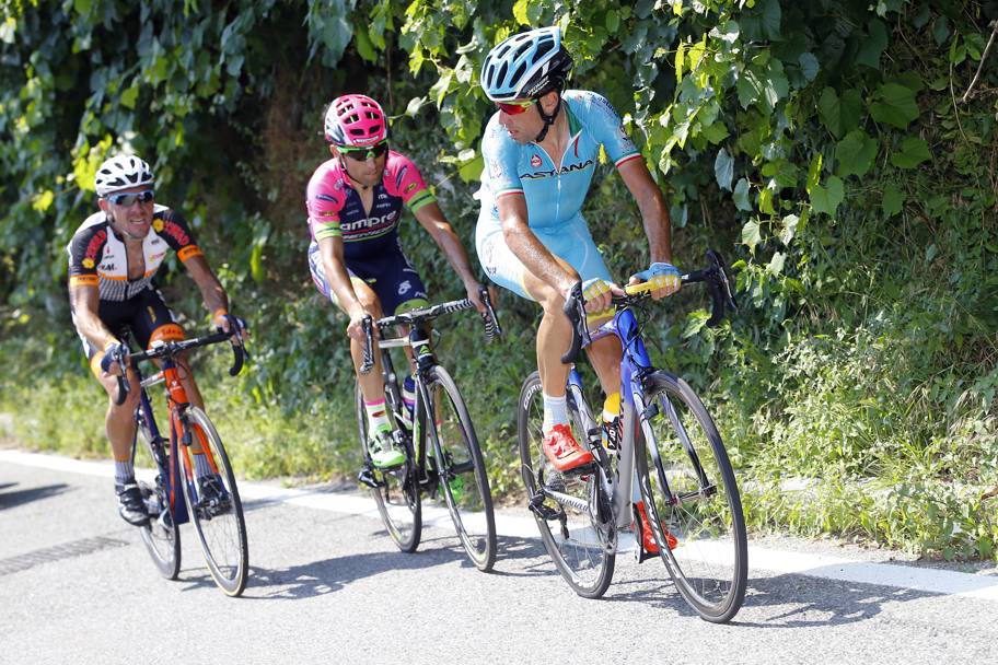 I campionati italiani si sono decisi in una sfida nel finale: Nibali contro Uilissi e Reda. Bettini